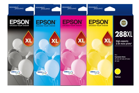 Epson 288XL XP-440 High Yield Ink Pack (Genuine)