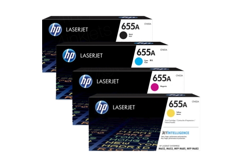 HP #655A LaserJet Enterprise M652 Toner Cartridge (Genuine)