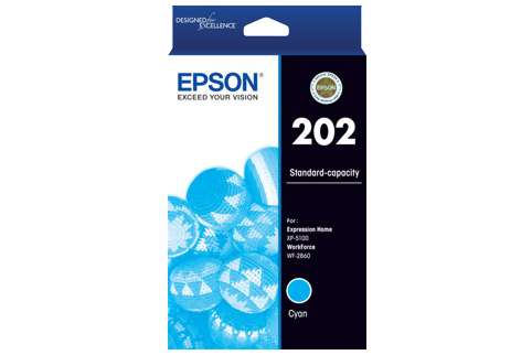Epson Workforce 2860 Cyan Ink (Genuine)
