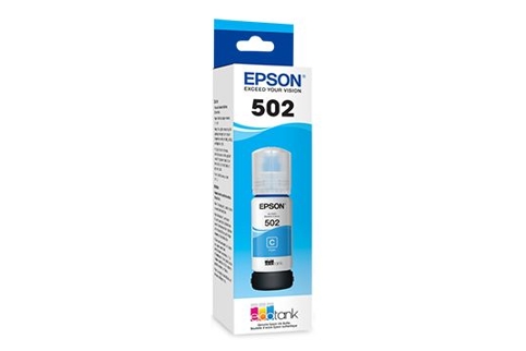 Epson ET 3700 Cyan Eco Tank Ink (Genuine)