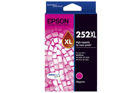 Epson Workforce 7710 High Yield Magenta Ink Cartridge (Genuine)