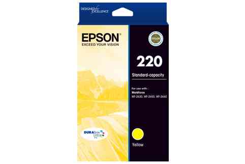Epson WorkForce 2660 Yellow Ink (Genuine)