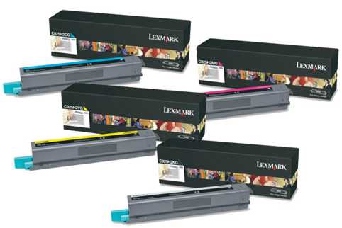 Lexmark C925DE High Yield Toner Cartridge Combo Pack (Genuine)