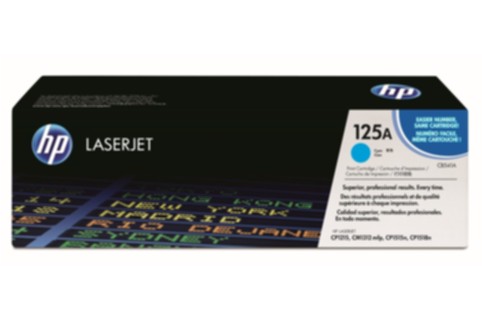 HP #125A LaserJet CP1518ni Cyan Toner Cartridge (Genuine)