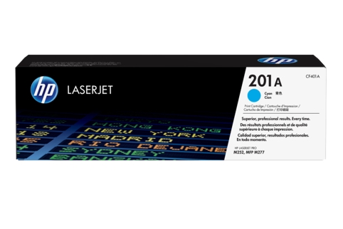 HP LaserJet Pro M277DW #201A Cyan Toner Cartridge (Genuine)