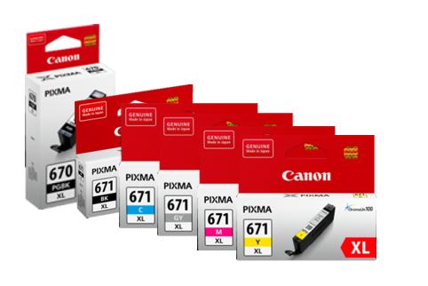 Canon MG5765W High Yield Ink Pack (Genuine)