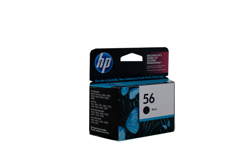 HP #56 Officejet 5615 Black Ink (Genuine)
