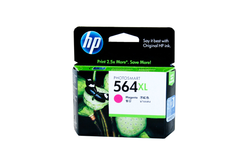 HP #564 Photosmart D5468 Magenta XL Ink  (Genuine)