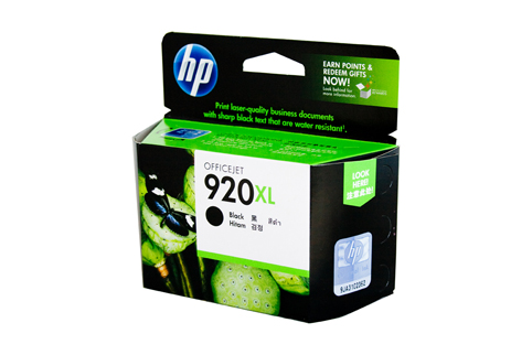 HP #920 Officejet 6500A Black XL Ink (Genuine)
