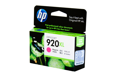 HP #920 Officejet 6000 Magenta XL Ink  (Genuine)