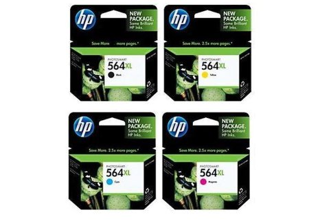 HP #564 XL Photosmart C5393 Ink Pack (Genuine)