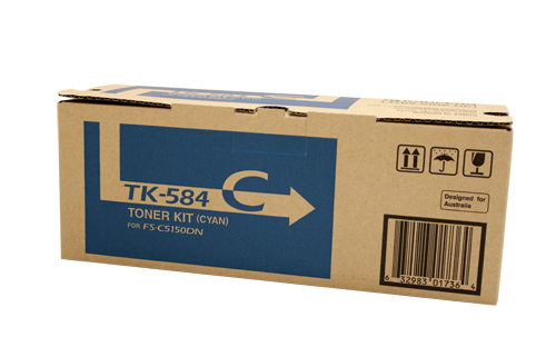 Kyocera FSC5150DN Cyan Toner Cartridge (Genuine)
