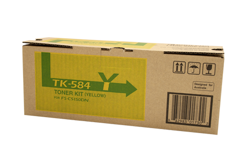 Kyocera FSC5150DN Yellow Toner Cartridge (Genuine)