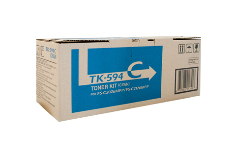 Kyocera FSC2026MFP Cyan Toner Cartridge (Genuine)