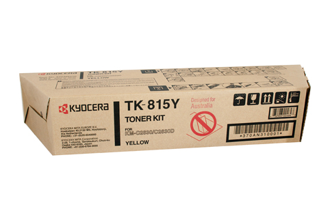 Kyocera KMC2630D Yellow Toner Cartridge (Genuine)