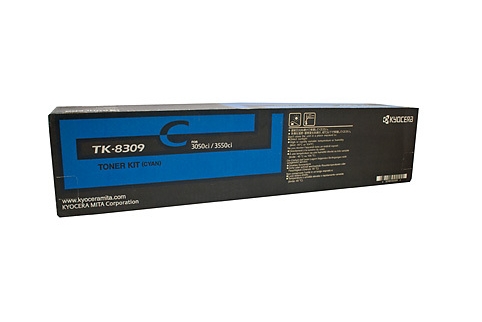 Kyocera TASKALFA 3050CI Cyan Toner Cartridge (Genuine)