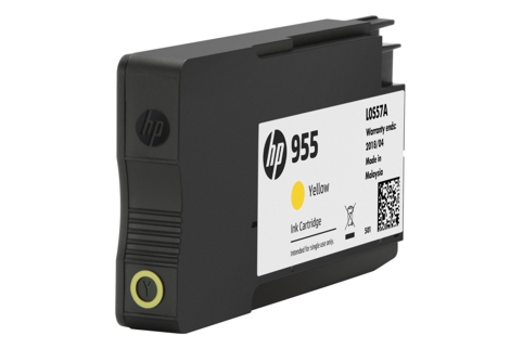 HP #955 OfficeJet Pro 8710 Yellow Ink (Genuine)