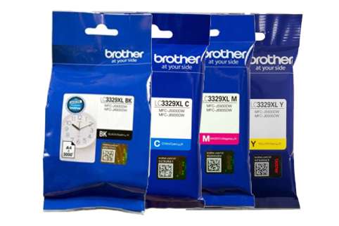 Brother MFCJ6935DW High Yield Ink Value Pack (Genuine)
