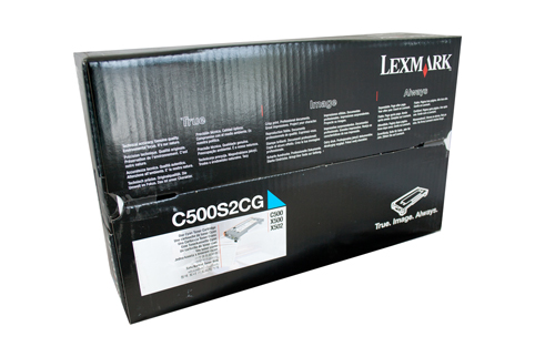 Lexmark C500 Cyan Toner Cartridge (Genuine)