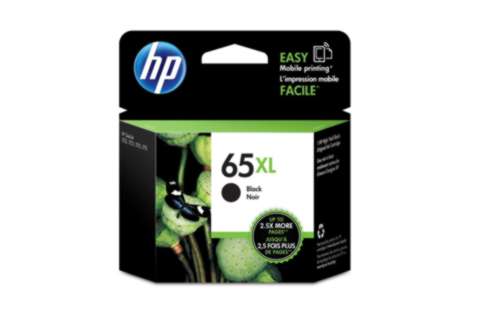 HP #65XL DeskJet 5034 Black High Yield Ink (Genuine)