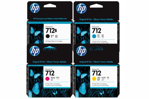 HP NO 712 Designjet T650 Ink Value Pack (Genuine)