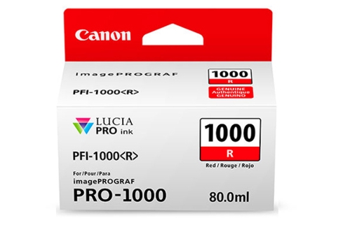 Canon PRO 1000 Red Ink Tank (Genuine)