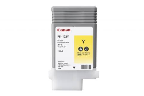 Canon IPF650 Yellow Ink (Genuine)