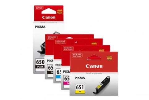 Canon PGI650 + CLI651 iP8760 High Yield Ink Pack (Genuine)