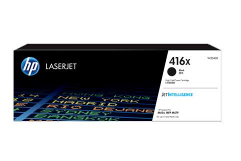 HP LaserJet Pro M454dn #416X Black High Yield Toner Cartridge (Genuine)