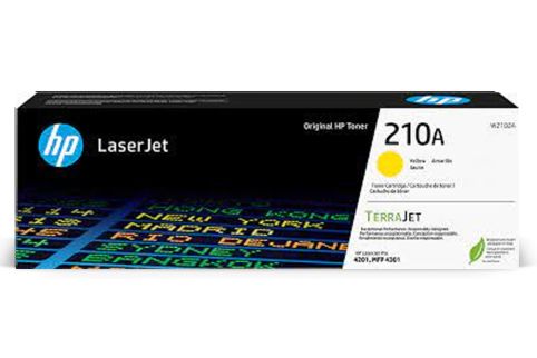 HP Color LaserJet Pro MFP 4301fdw #210A Yellow Toner Cartridge (Genuine)