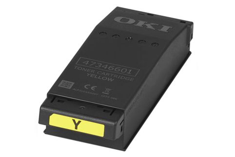 Oki C650DN Yellow Toner Cartridge (Genuine)