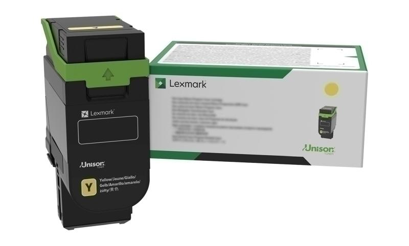 Lexmark CX532ADWE Yellow High Yield Toner Cartridge (Genuine)
