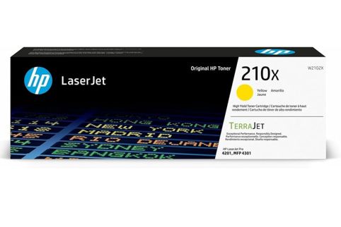 HP Color LaserJet Pro MFP 4301fdw #210X Yellow High Yield Toner Cartridge (Genuine)