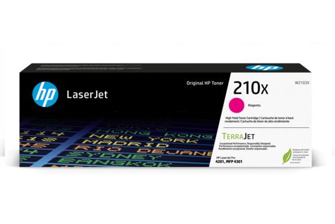 HP Color LaserJet Pro MFP 4301fdw #210X Magenta High Yield Toner Cartridge (Genuine)