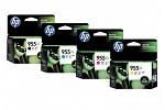 HP #955XL OfficeJet Pro 8710 High Yield Value Pack Ink (Genuine)