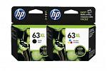 HP #63XL OfficeJet 3830 High Yield Ink Cartridge (Genuine)