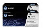 HP #12A LaserJet 3015 Toner Cartridge Twin Pack (Genuine)