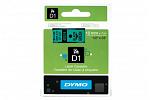 DYMO SD45019 Black on Green12MM X 7M Tape (Genuine)