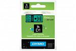 DYMO SD45809 Black on Green 19MM X 7M Tape (Genuine)