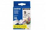 Brother PT-900 Laminated Black on Clear Tape - 9mm x 8m (Genuine)