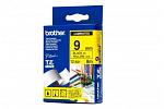 Brother PT-9800PCN Laminated Black on Yellow Tape - 9mm x 8m (Genuine)