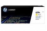 HP Color LaserJet Enterprise M856x #659A Yellow Toner Cartridge (Genuine)
