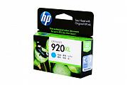 HP #920 Officejet 6500A Plus E710n Cyan XL Ink  (Genuine)