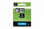 DYMO SD40910 Black on Transparent 9MM X 7M Tape (Genuine)