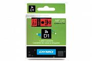DYMO SD45017 Black on Red 12MM X 7M Tape (Genuine)