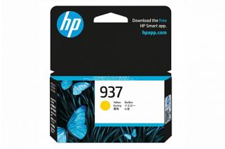 HP #937 Officejet Pro 9120 Yellow Ink Cartridge (Genuine)