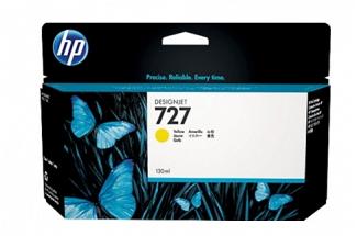 HP #727 DesignJet T920 130ml Yellow Ink (Genuine)