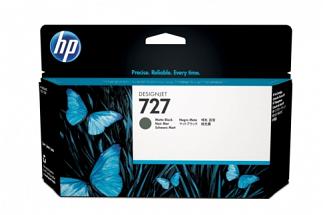 HP #727 DesignJet T1500 300ml Matte Black Ink (Genuine)