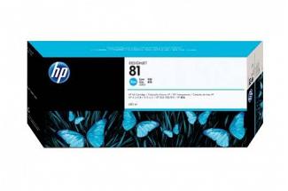 HP #81 Designjet 5500 Cyan Ink Cartridge (Genuine)
