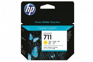 HP NO 711 Designjet T520 Yellow Ink (Genuine)